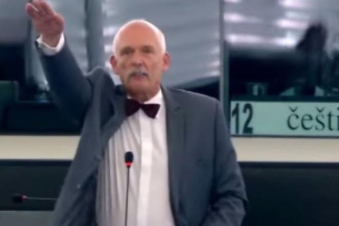 Korwin-Mikke HAJLOWAŁ w Europarlamencie!