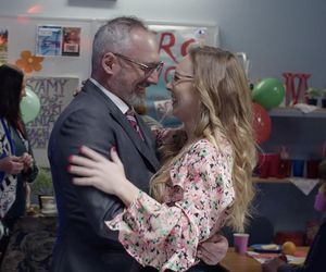 M jak miłość nowy sezon po wakacjach. Adam Werner (Jacek Kopczyński), Sylwia (Hanna Turnau)