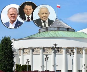Nowy sondaż partyjny. PiS i Konfederacja z większością w Sejmie