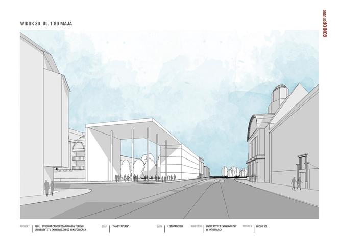 Masterplan dla kampusu w Katowicach