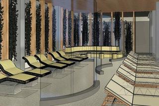 Wizualizacje planowanej rozbudowy Aquaparku Fala w Łodzi