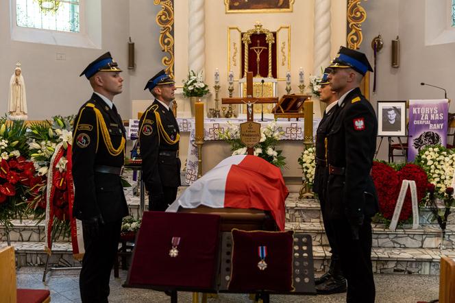 Ostatnie pożegnanie st. ogn. Łukasza Włodarczyka