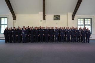 Nowi policjanci na Warmii i Mazurach. Ślubowanie złożyło 37 funkcjonariuszy [ZDJĘCIA]