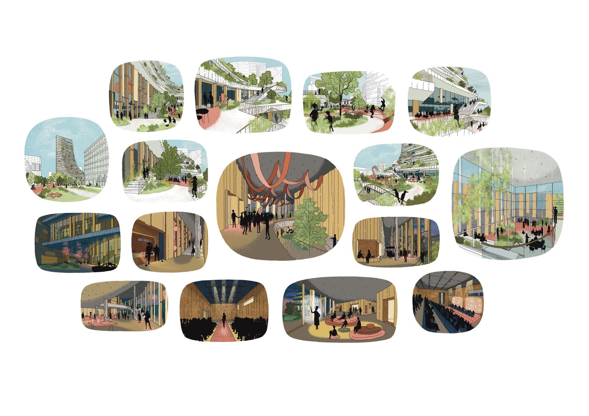 Wizualizacja architektoniczna tworzona odręcznie