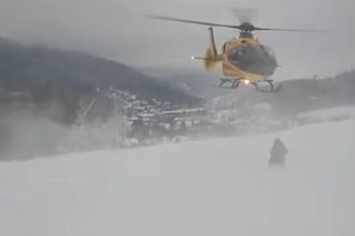 Heroiczna walka o życie na stoku w Szczyrku. Na jednej z tras leżał nieprzytomny mężczyzna