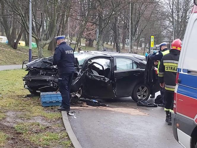 Wypadek w Krakowie