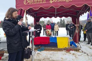 Pożegnali Janusza z Dynowa, który zginął walcząc o wolną Ukrainę