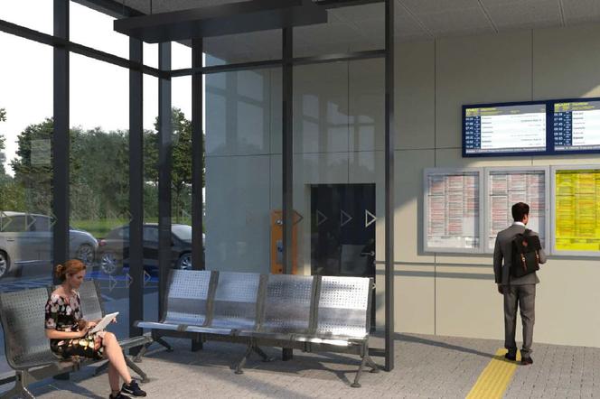Nowy dworzec PKP w Wasilkowie. Tak będzie wyglądał [ZDJĘCIA, WIZUALIZACJE]