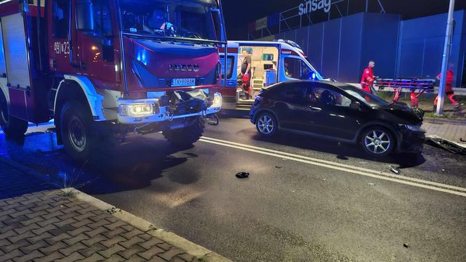 29.07.25 Starachowice. Wypadek na wiadukcie