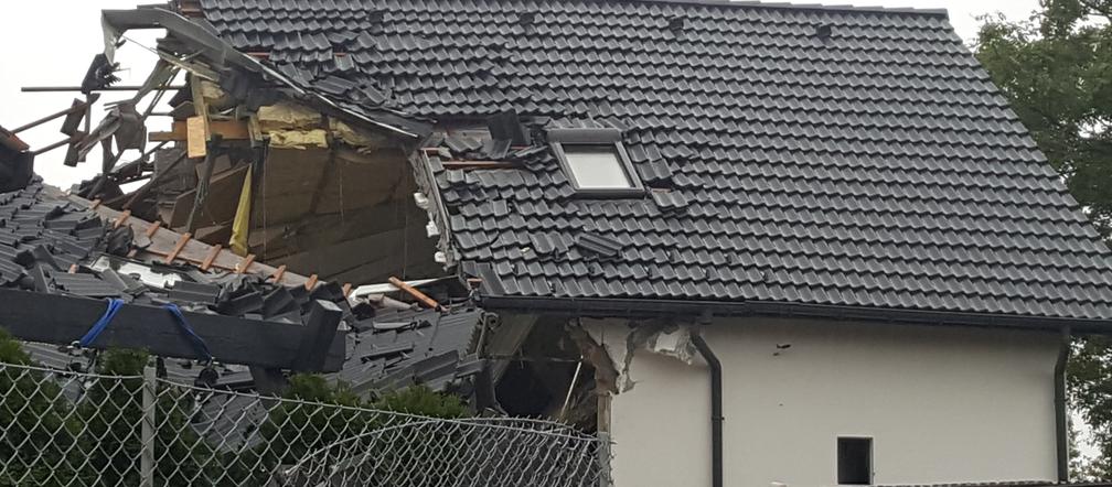 Wybuch gazu w Kobiernicach