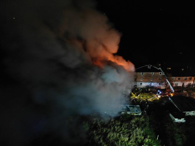 POŻAR w schronisku dla bezdomnych! TRWA AKCJA gaśnicza
