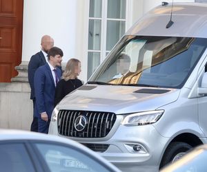 Rodzina Nawrockich przyłapana pod Belwederem! Gdzie pojechali? 
