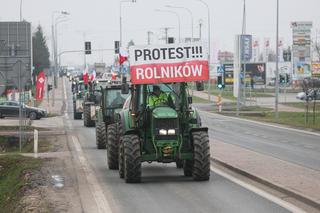 Protest rolników 20.03.2024. Utrudnienia na autostradzie A2