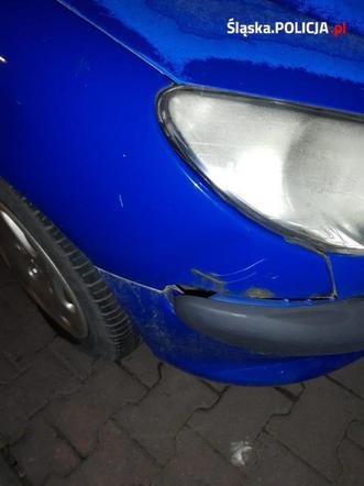  Uszkodził kilka samochodów. Nawet nie wiedział, że... pomaga policjantom [ZDJĘCIA]
