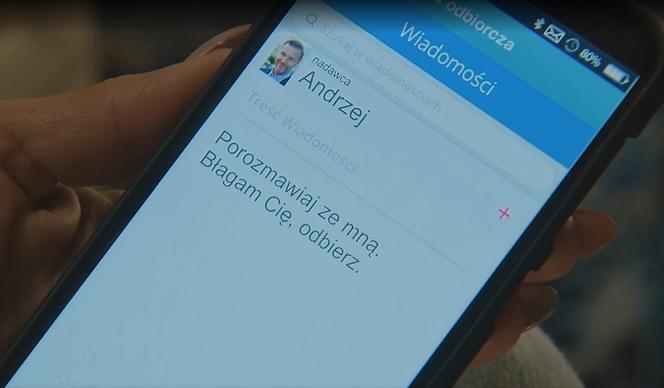 M jak miłość odc. 1678. SMS Andrzeja do Magdy