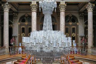 Baccarat – kryształowy żyrandol w Pałacu Dolmabahce w Stambule