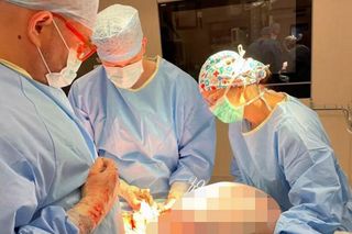 Ogromny guz jajnika usunięty w Centrum Onkologii w Bydgoszczy