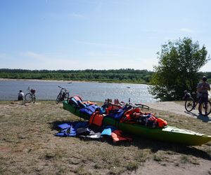 Plaża Romantyczna nad Wisłą w Warszawie