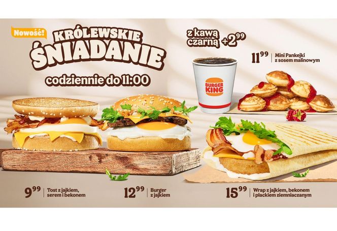 Poranek pełen energii? Już w tę sobotę Burger King zaprasza na Morning Disco w sercu Wrocławiu!