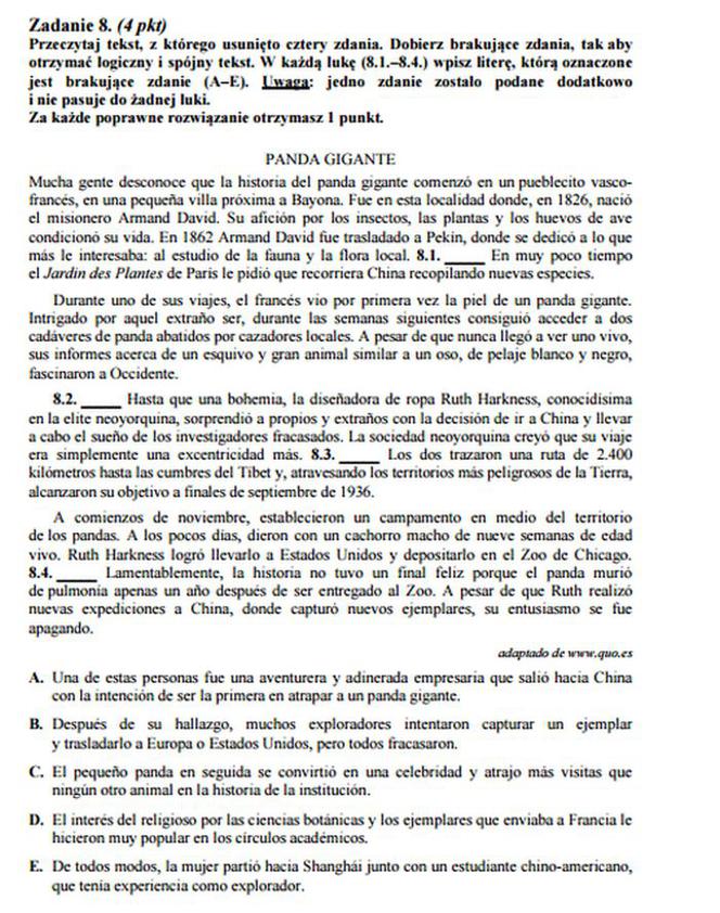 Język hiszpański 9