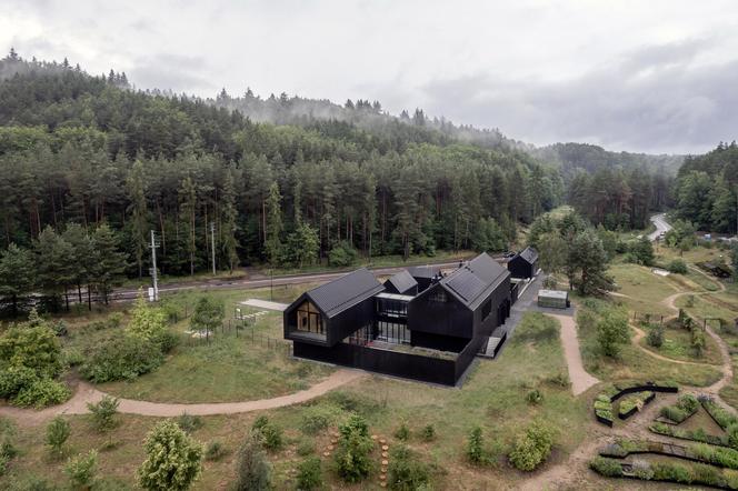 Budynek Edukacyjny w Leśnym Ogrodzie Botanicznym Marszewo w Gdyni