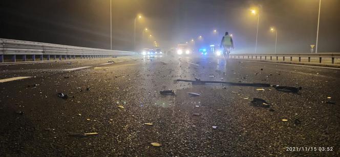 Wypadek na A4 w Gorliczynie [ZDJĘCIA]