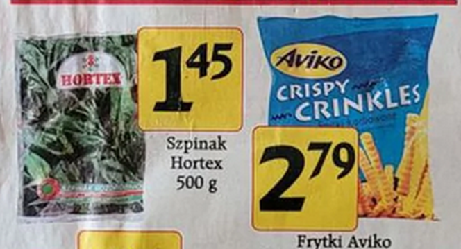 Gazetka z Biedronki z 1999 roku