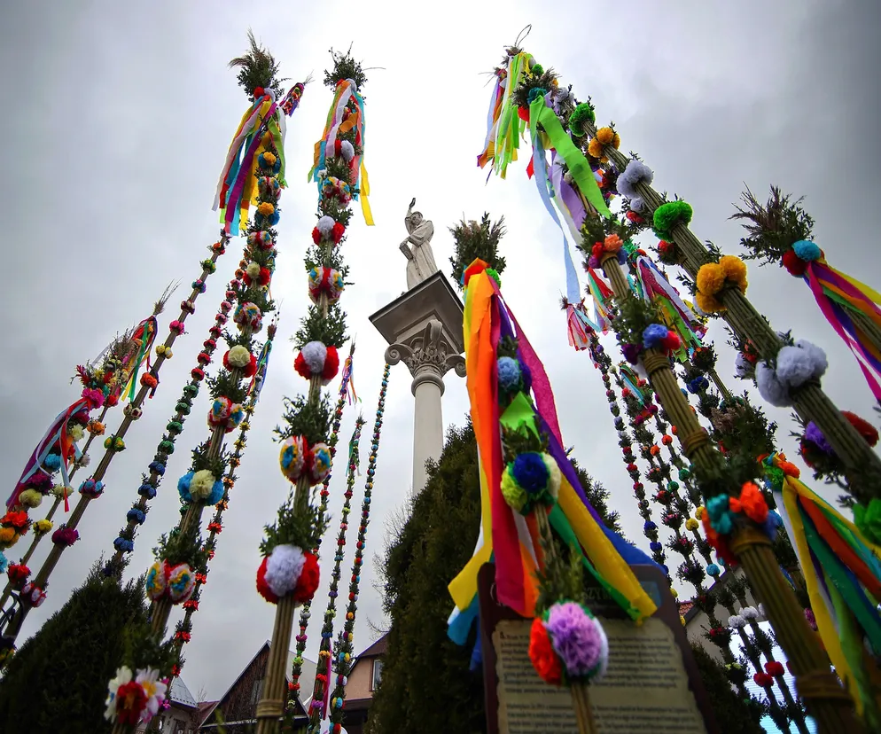Konkurs palm w Lipnicy Murowanej. Tysiące gości przyjechało na tradycyjne święcenie 
