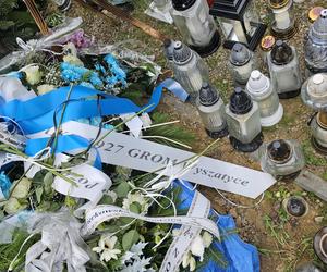 Kacper zginął, przygotowując murawę na mecz. Spoczął niedaleko stadionu 