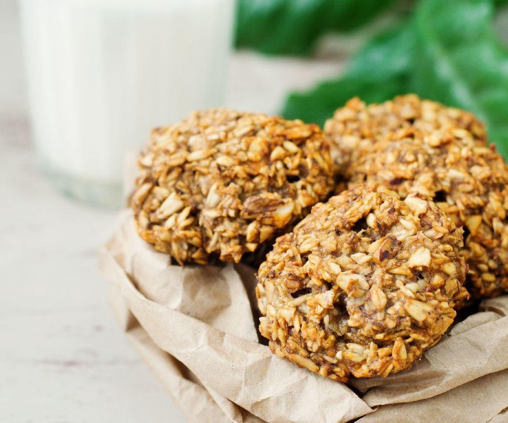 ciasteczka owsiane z masłem orzechowym