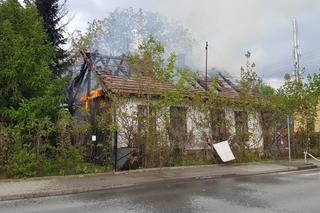 Pożar budynku przy ul. Paderewskiego