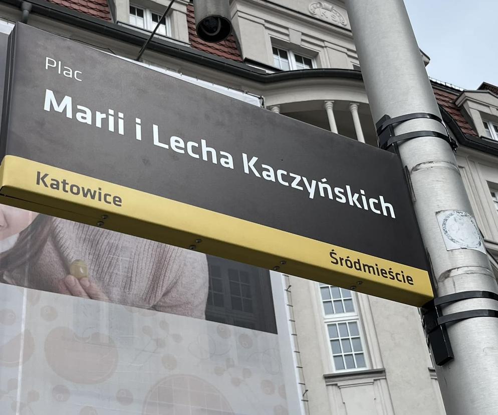 Plac Marii i Lecha Kaczyńskich w Katowicach