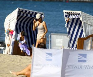 Agnieszka Radwańska nad polskim Bałtykiem