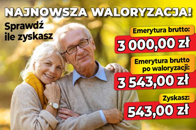 Najnowsza waloryzacja! Sprawdź ile zyskasz