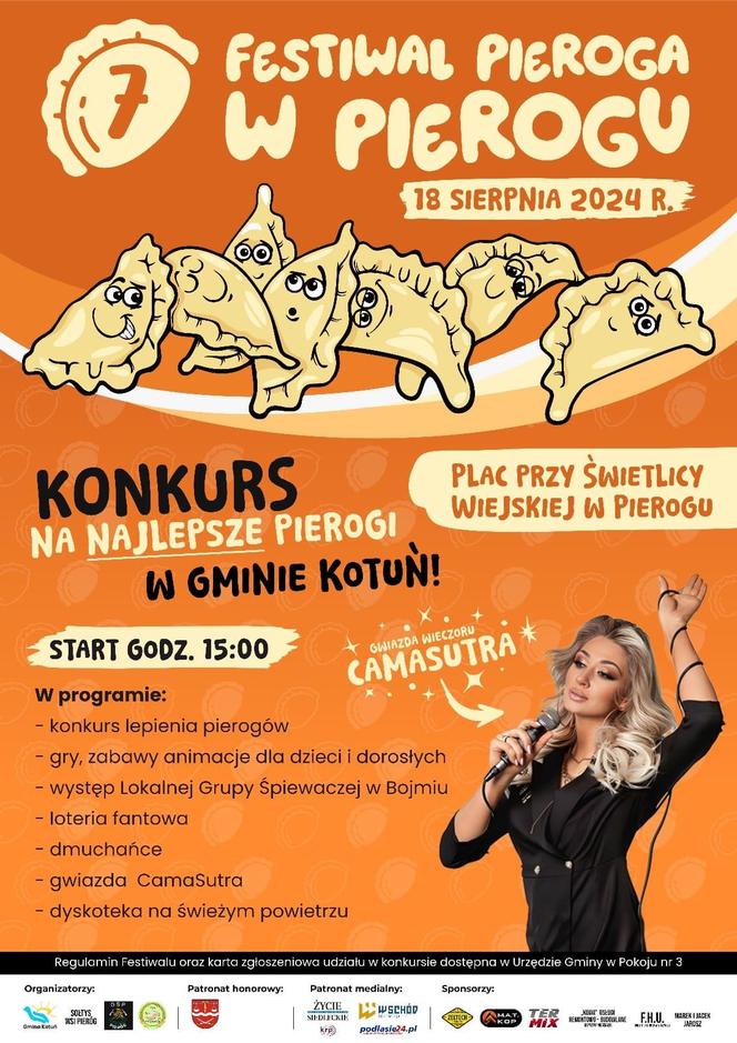 Gmina Kotuń: przed nami 7. edycja regionalnego konkursu „Festiwal Pieroga w Pierogu”!