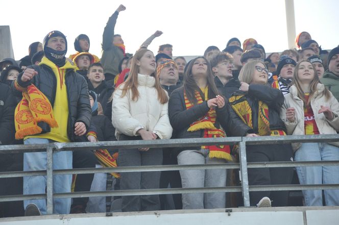 Korona Kielce - Motor Lublin. Kibice na Exbud Arenie