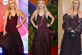 Monika Olejnik po raz trzeci w tej samej sukience. To modowy hit! W której odsłonie prezentowała się najlepiej?