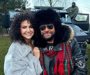 Krzysztof Rutkowski w futrzanej czapie większej niż afro jego żony. Co za stylówka z okazji WOŚP!