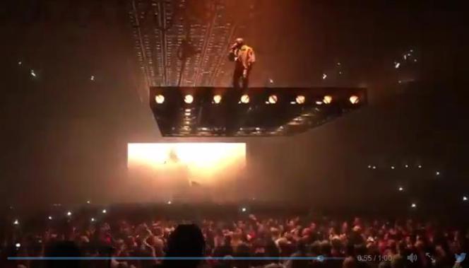 Kanye West i jego latająca scena na Saint Pablo Tour 2016