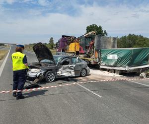 Gąsów: Karambol na S17. Sprawca ukarany mandatem!