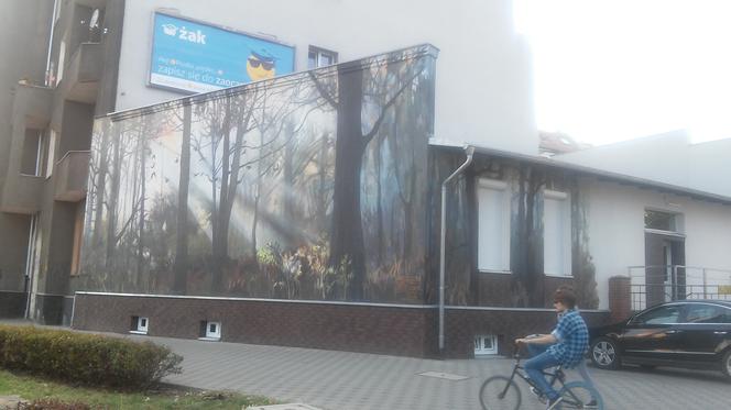 Leśny mural we Wrocławiu