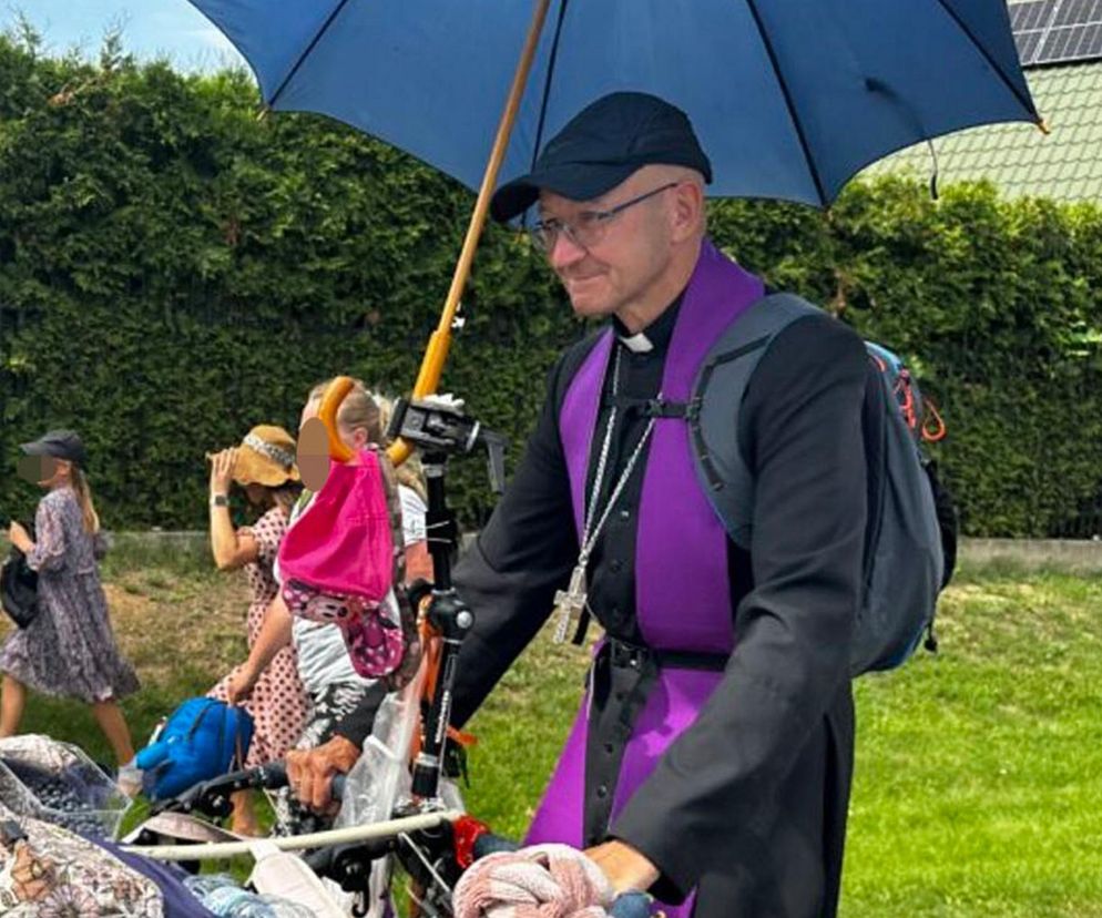 Abp Galbas na pieszej pielgrzymce do Częstochowy