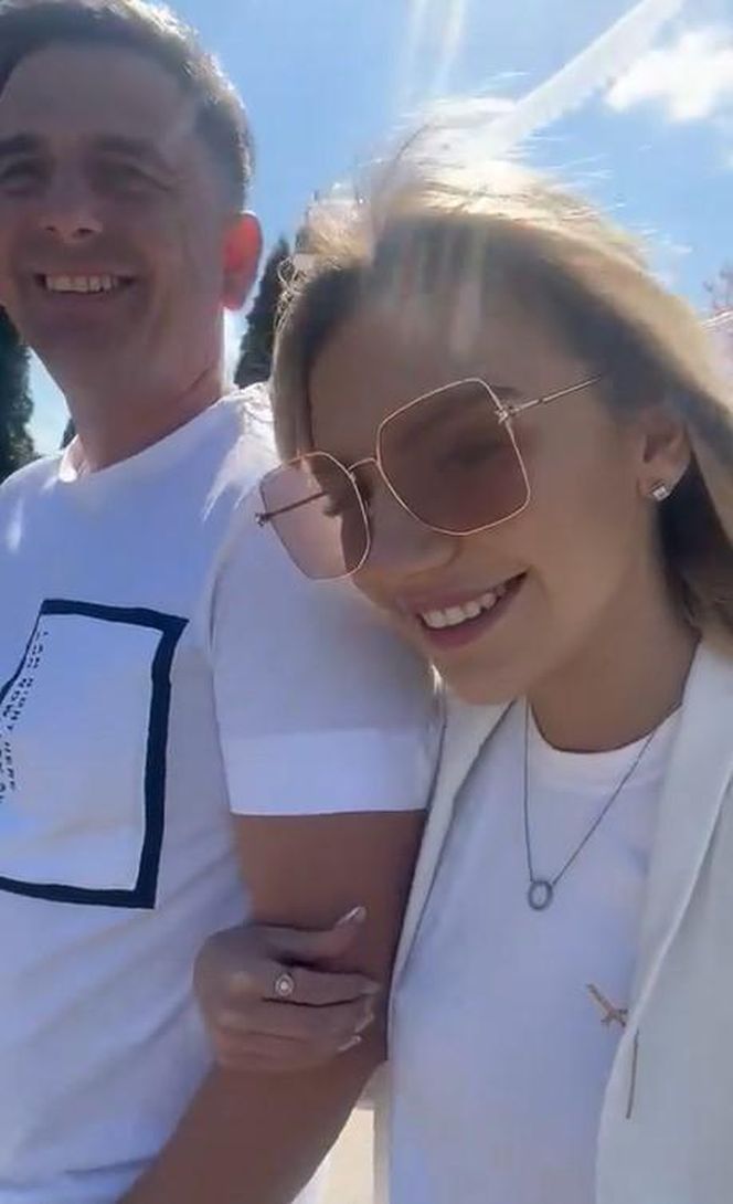 Sonia Szklanowska z tatą