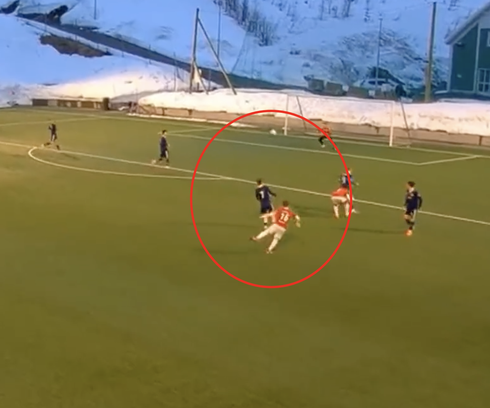 Piękny gol w Norwegii