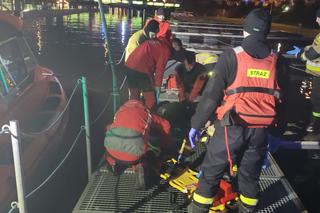 Mężczyzna wyłowiony z Odry zmarł w szpitalu