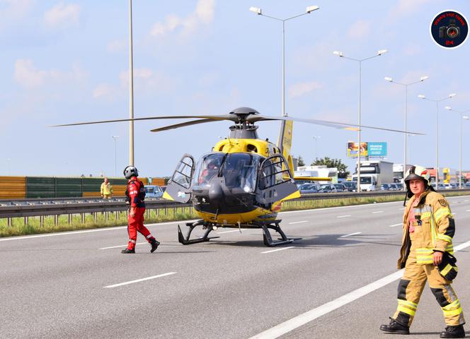 Makabryczny wypadek na S8. Kierowca ciężarówki nie żyje