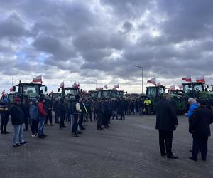 Protest rolników w Gorzowie