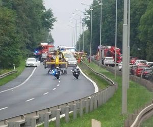 Tragiczny wypadek w Katowicach na DK86