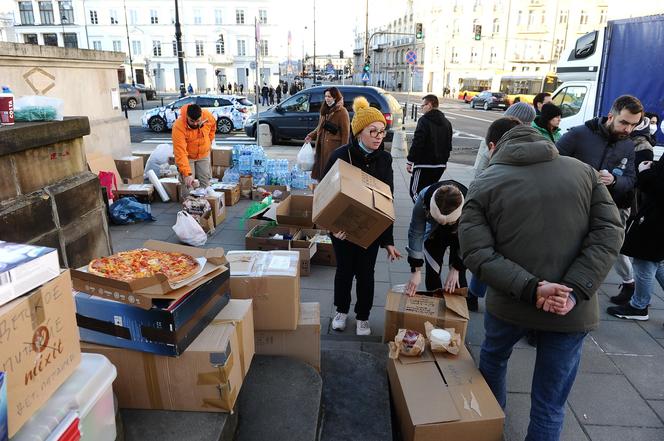 Fala uchodźców z Ukrainy w Warszawie (2022)