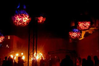 10. Bella Skyway Festival w Toruniu - Installation de feu nie zawiodła